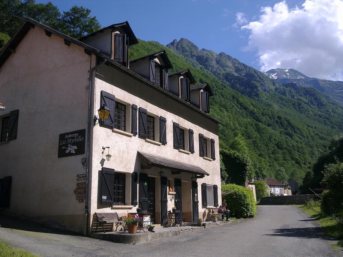 Auberge Les Myrtilles Couflens エクステリア 写真